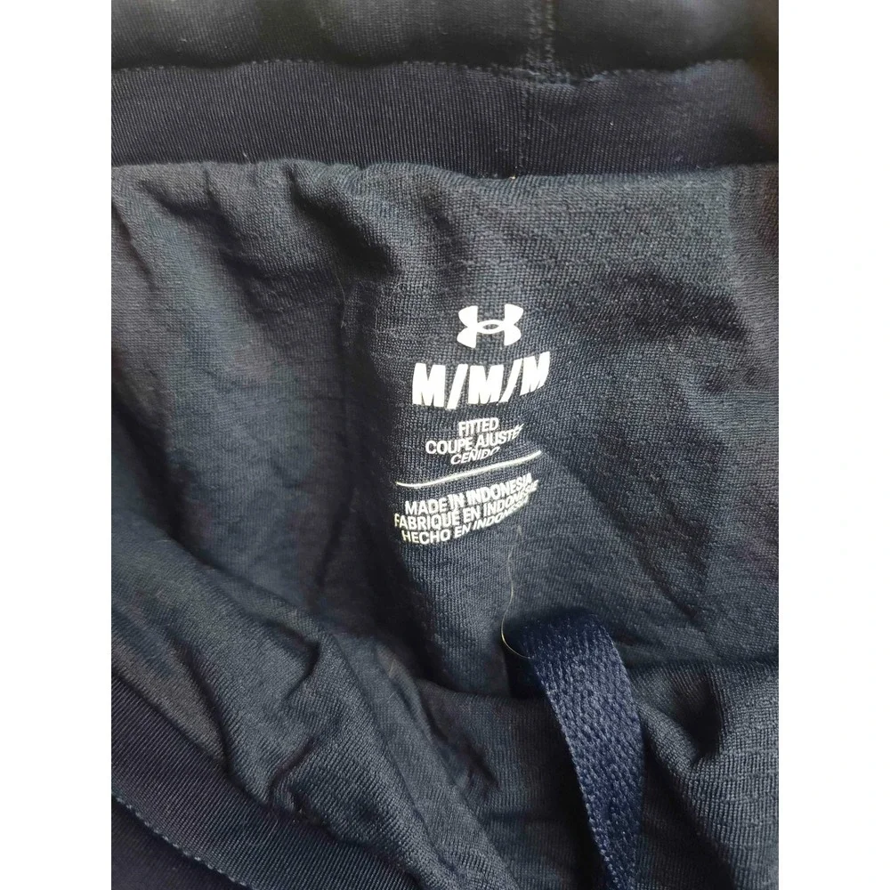 Under Armour Athletic Shorts Womens M Blue Athleisure Performance Sportswear